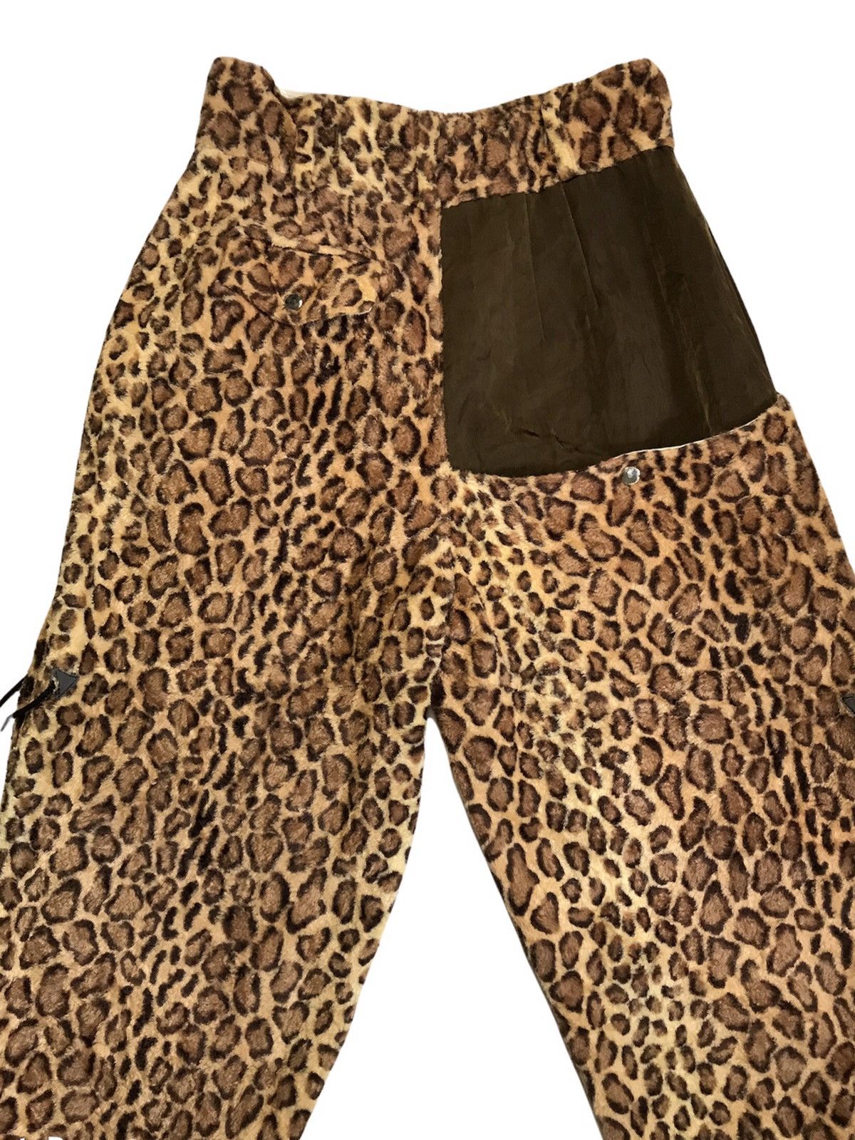 20471120 × Japanese Brand × Vintage Kapital inspired Design is20471220 Leopard Fur Pant Size US 30 / EU 46 - 9 Thumbnail