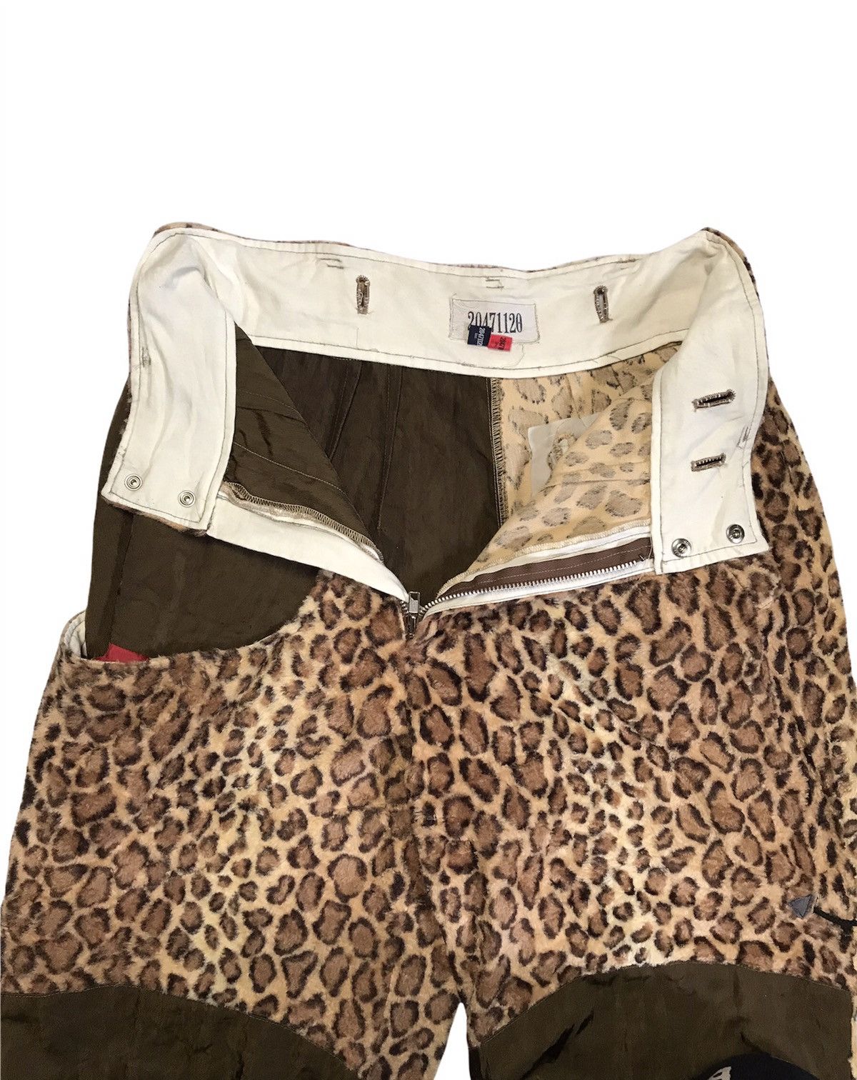 20471120 × Japanese Brand × Vintage Kapital inspired Design is20471220 Leopard Fur Pant Size US 30 / EU 46 - 7 Thumbnail
