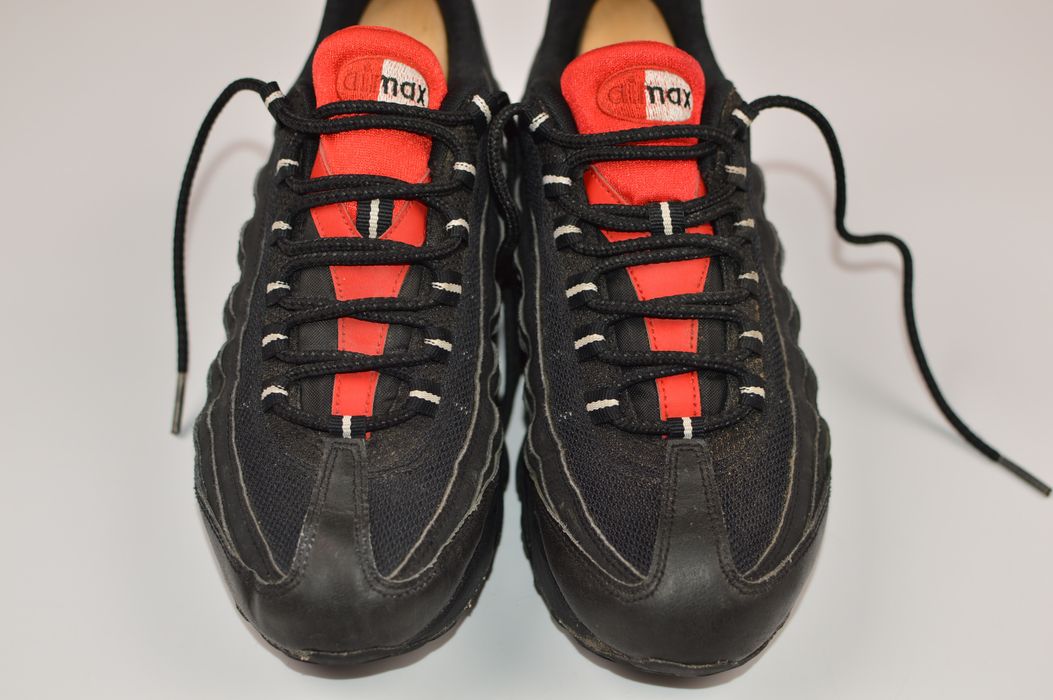 Air max 95 on sale black challenge red