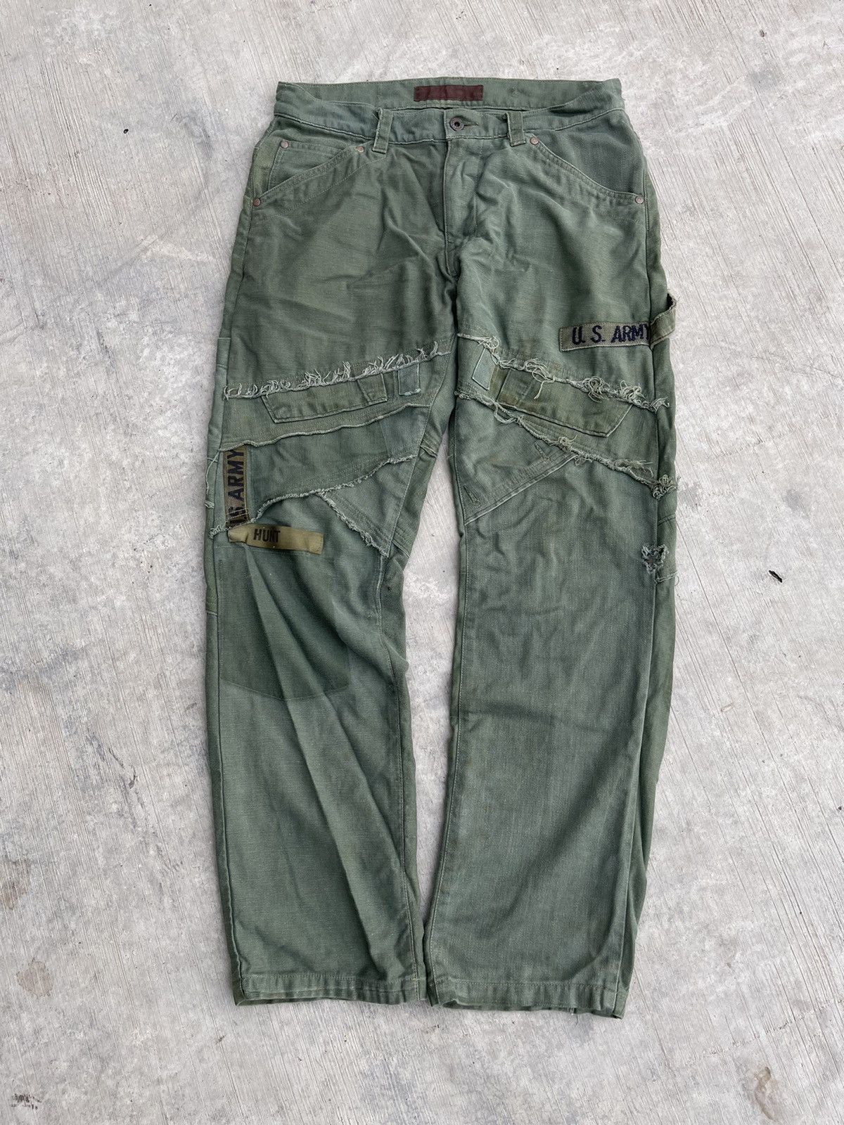 Vintage Cyrhyme Us Army Pants ! Rare