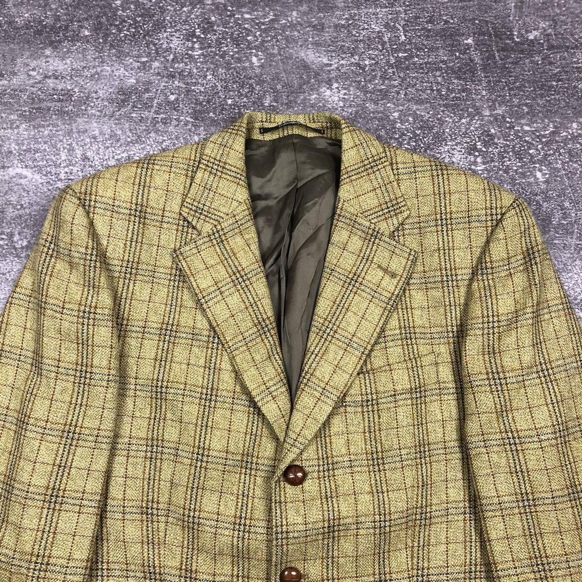 Vintage Vintage 90s Yves Saint Laurent Wool Blazer Size 50L - 2 Thumbnail