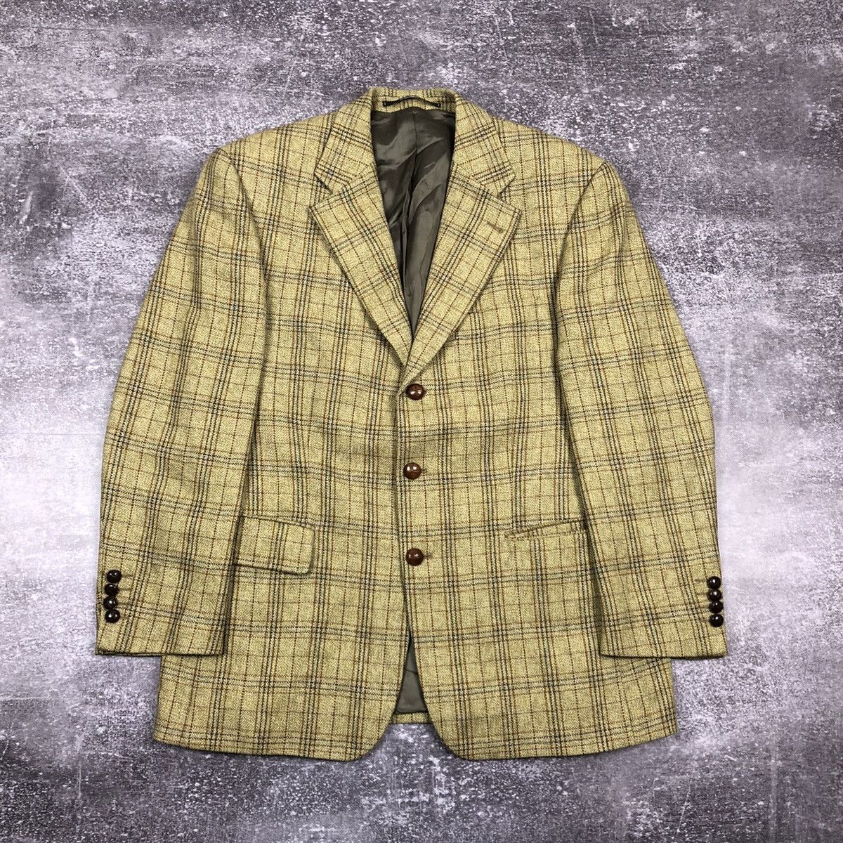 Vintage Vintage 90s Yves Saint Laurent Wool Blazer Size 50L - 1 Thumbnail