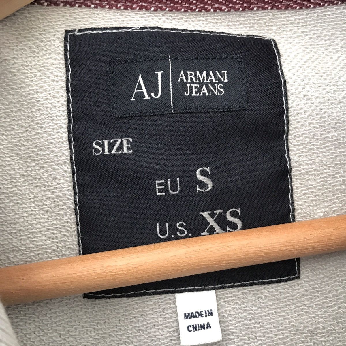 Armani Authentic Armani Jeans Giorgio Armani Designer Track Jacket Size US S / EU 44-46 / 1 - 8 Thumbnail