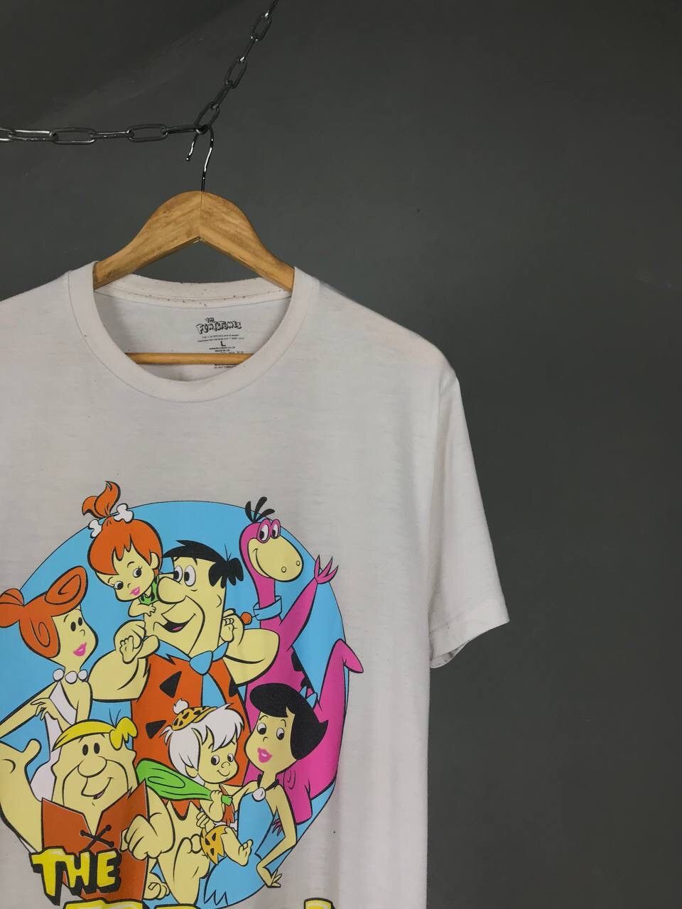 Vintage The Flintstones American vintage movie tee Size US XL / EU 56 / 4 - 2 Thumbnail