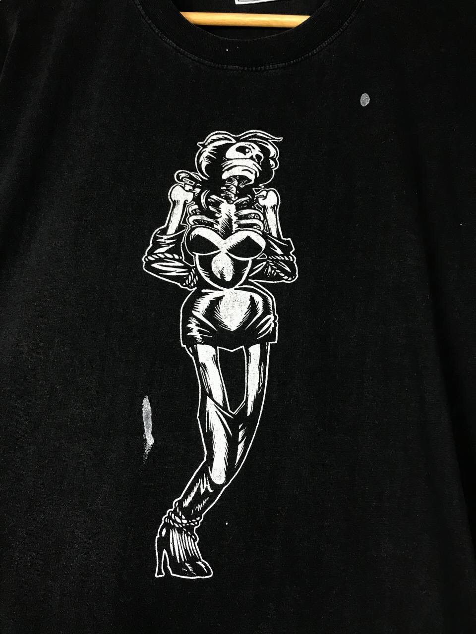 Band Tees Skulls vintage rock tee Size US XL / EU 56 / 4 - 3 Thumbnail