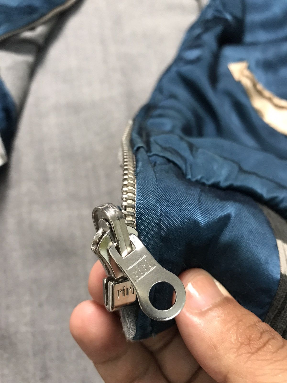 Blue Blue Japan × Indigo × Japanese Brand Blue Blue Japan Indigo Dye Reversible Sukajan Jacket Size US M / EU 48-50 / 2 - 15 Thumbnail