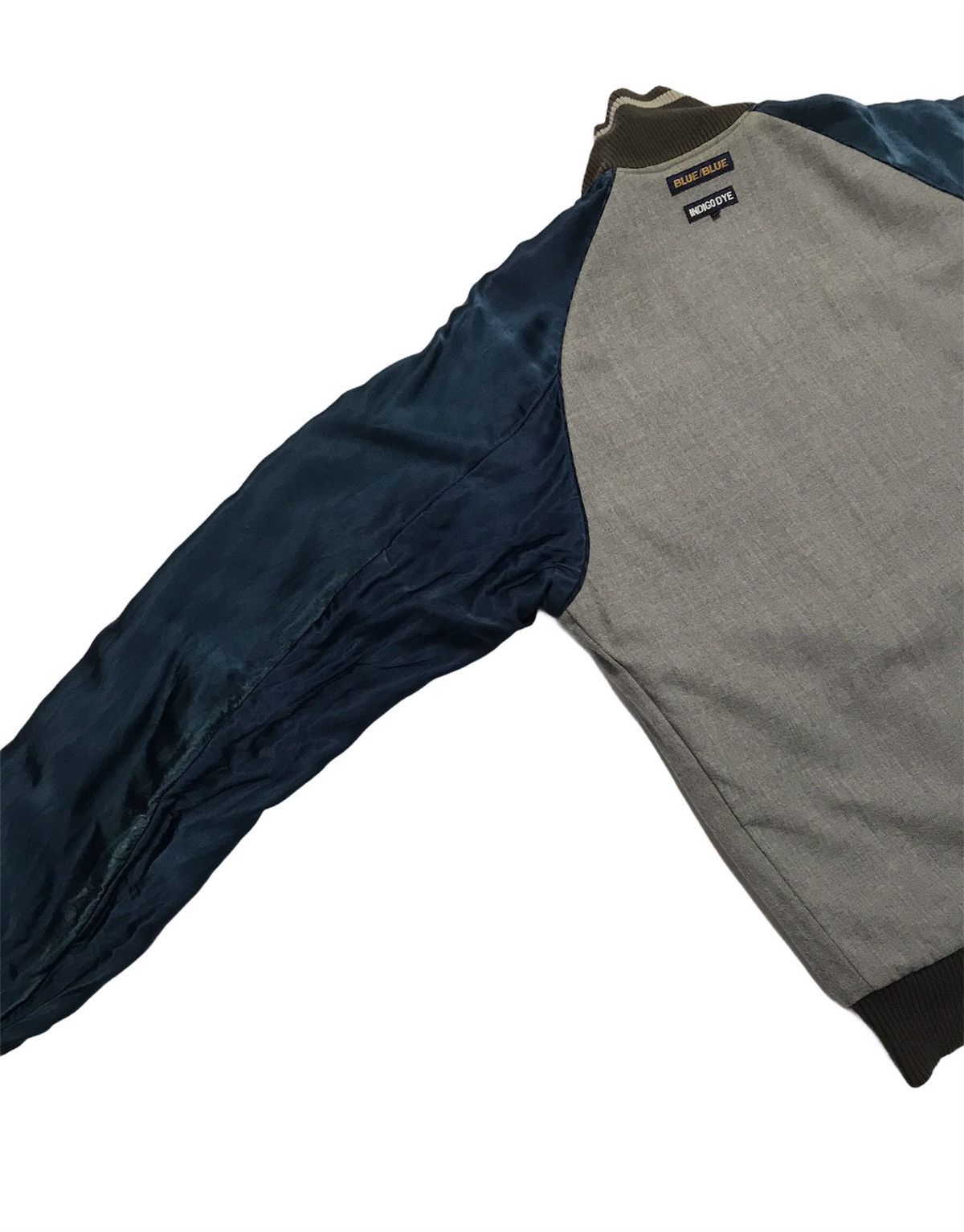 Blue Blue Japan × Indigo × Japanese Brand Blue Blue Japan Indigo Dye Reversible Sukajan Jacket Size US M / EU 48-50 / 2 - 12 Thumbnail