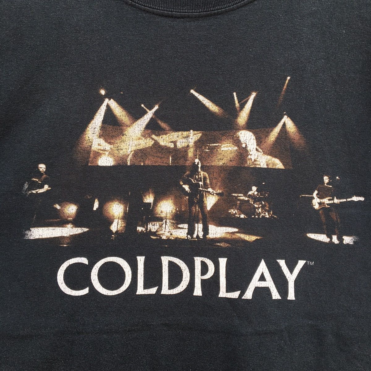 Vintage COLDPLAY TWISTED LOGIC TOUR 2006 BAND T-shirt