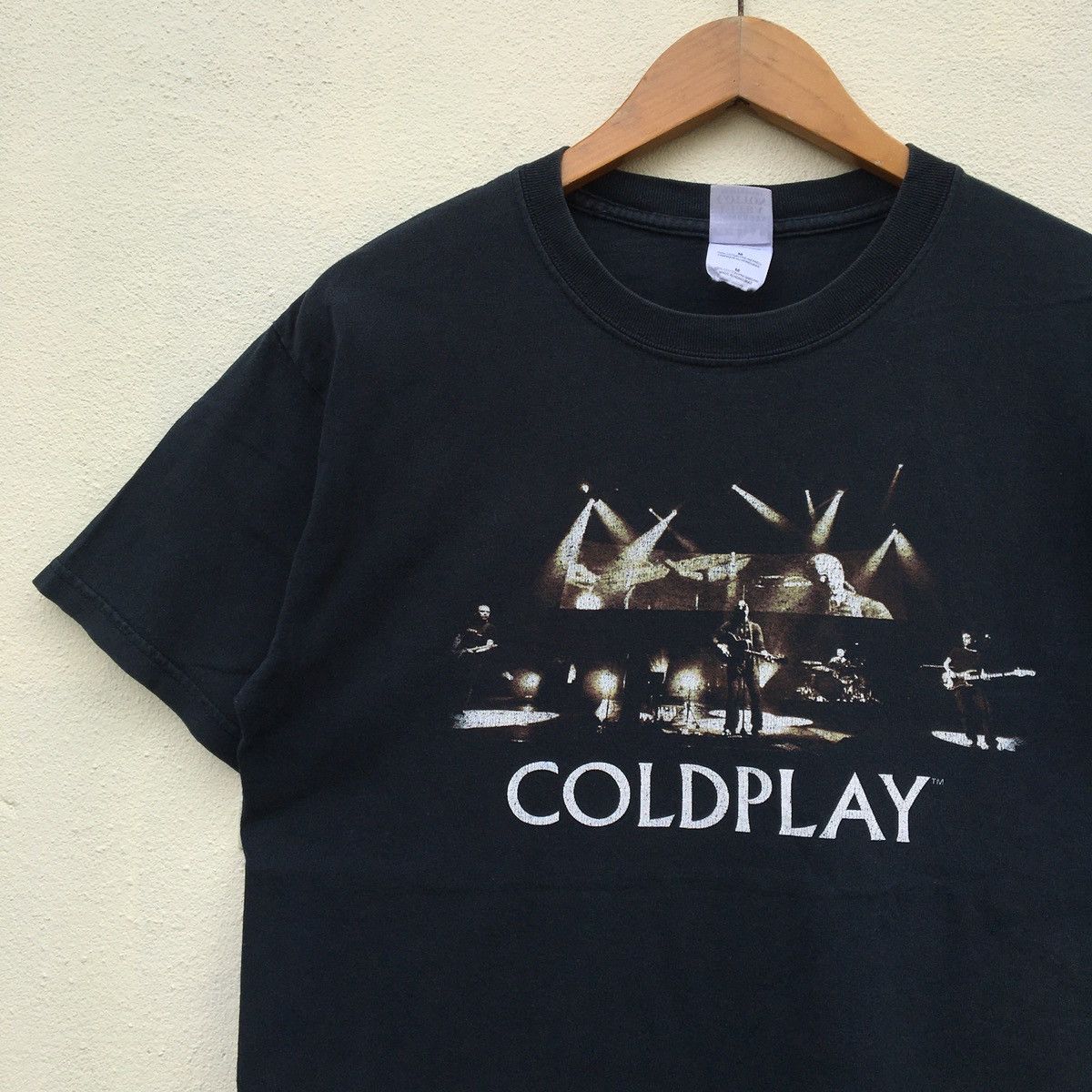 Vintage COLDPLAY TWISTED LOGIC TOUR 2006 BAND T-shirt