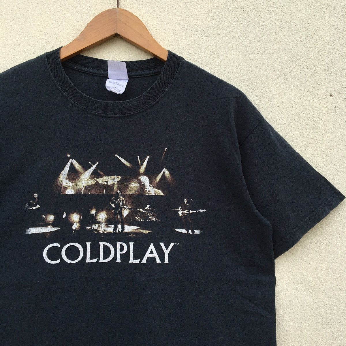 Vintage COLDPLAY TWISTED LOGIC TOUR 2006 BAND T-shirt