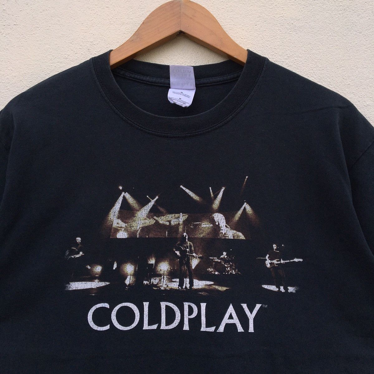 Vintage COLDPLAY TWISTED LOGIC TOUR 2006 BAND T-shirt