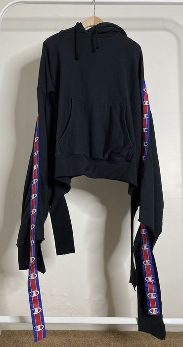 SS17 VETEMENTS X CHAMPION In Progress Hoodie Hooded Sweatshirt