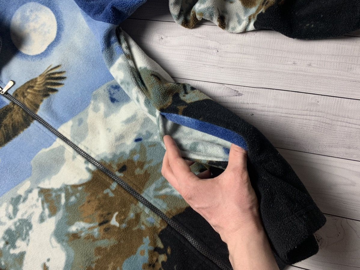 Vintage Vintage fleece jacket Wolf Eagle size XXL Size US XXL / EU 58 / 5 - 5 Thumbnail