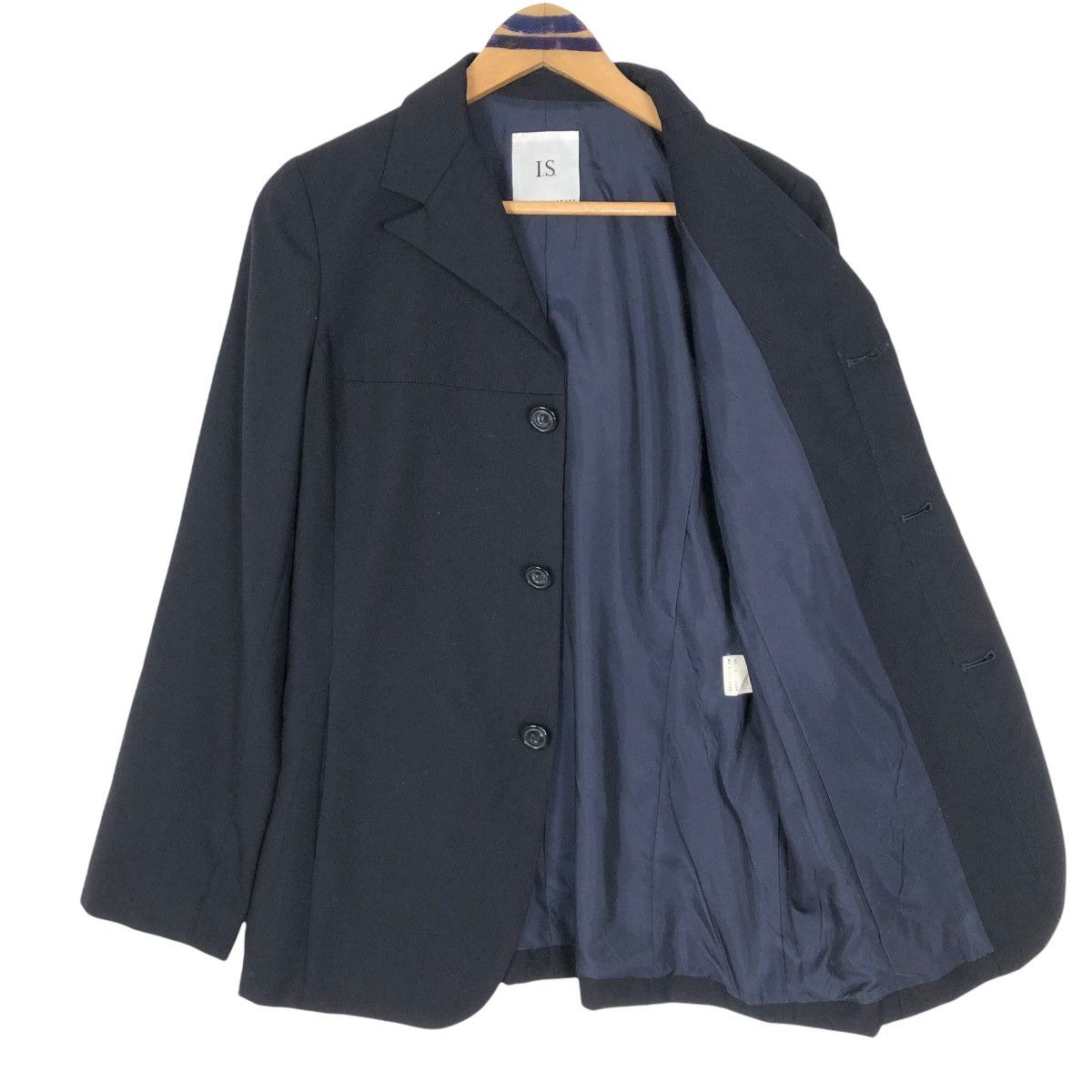 Issey Miyake Vintage I.S. Sunao Kuwahara Women’s Wool Coat Issey Miyake Size US S / EU 44-46 / 1 - 6 Thumbnail
