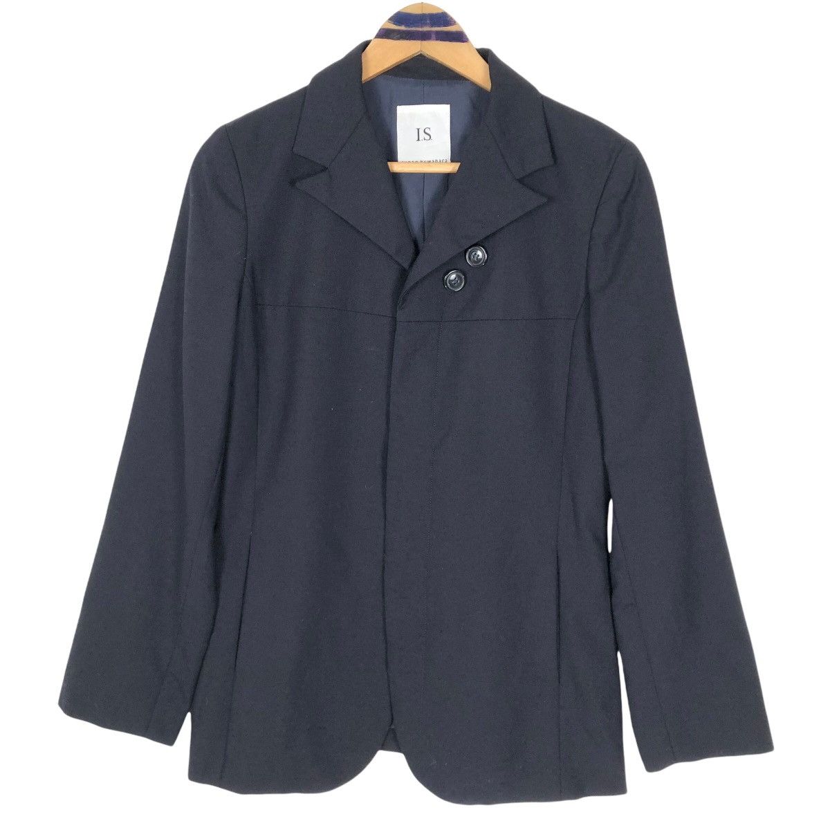 Issey Miyake Vintage I.S. Sunao Kuwahara Women’s Wool Coat Issey Miyake Size US S / EU 44-46 / 1 - 1 Thumbnail