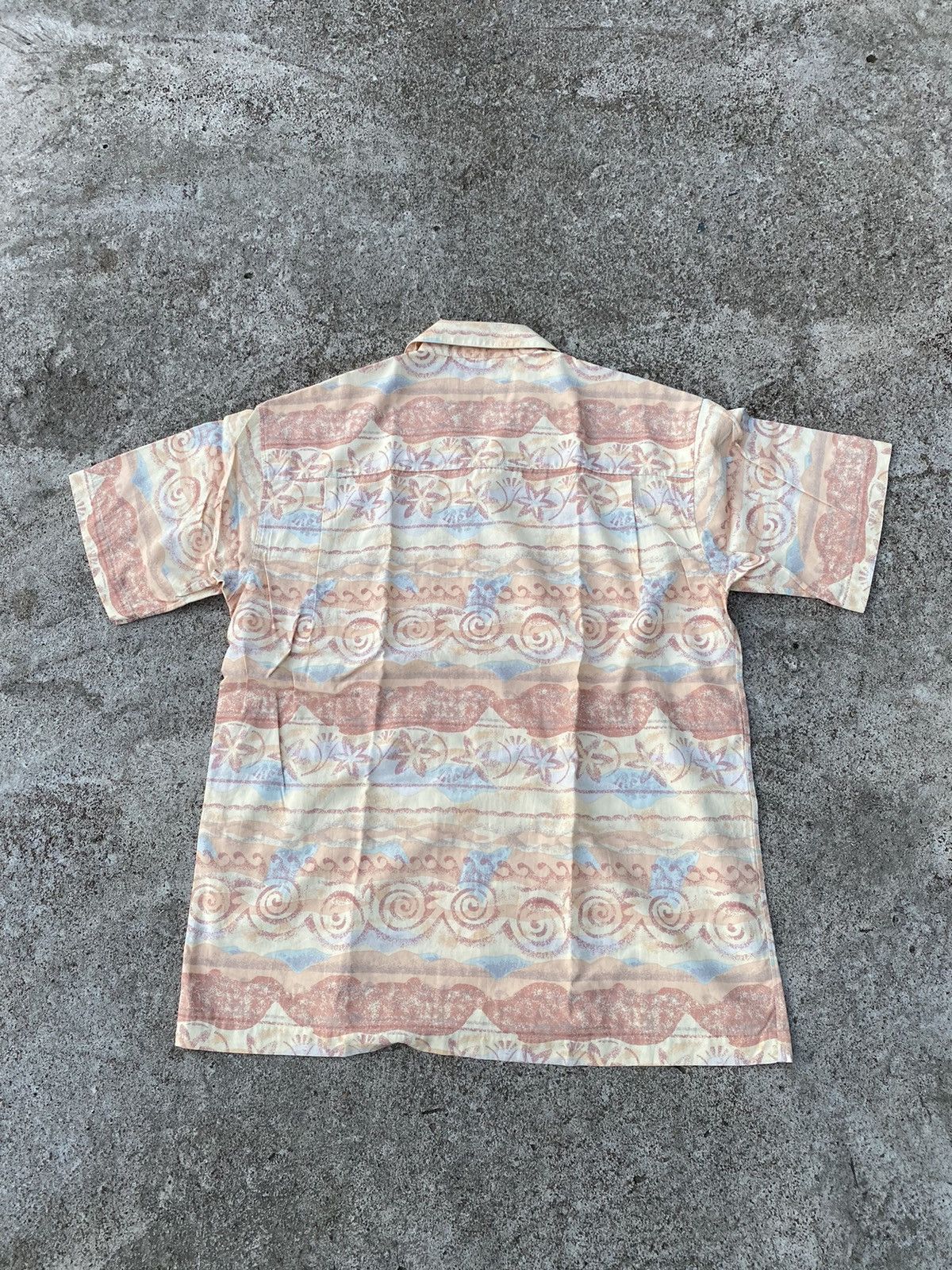Vintage 💸BINDINGOFFER💸Vintage Cristobal Balenciaga Motif Shirt Size US M / EU 48-50 / 2 - 4 Thumbnail
