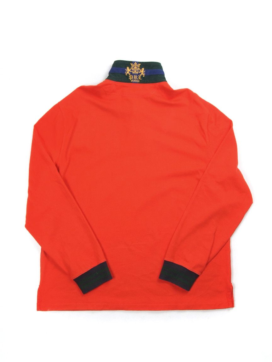 Polo Ralph Lauren Vintage Polo Ralph Lauren Rugby L/S Shirt Sz XL Size US XL / EU 56 / 4 - 2 Thumbnail