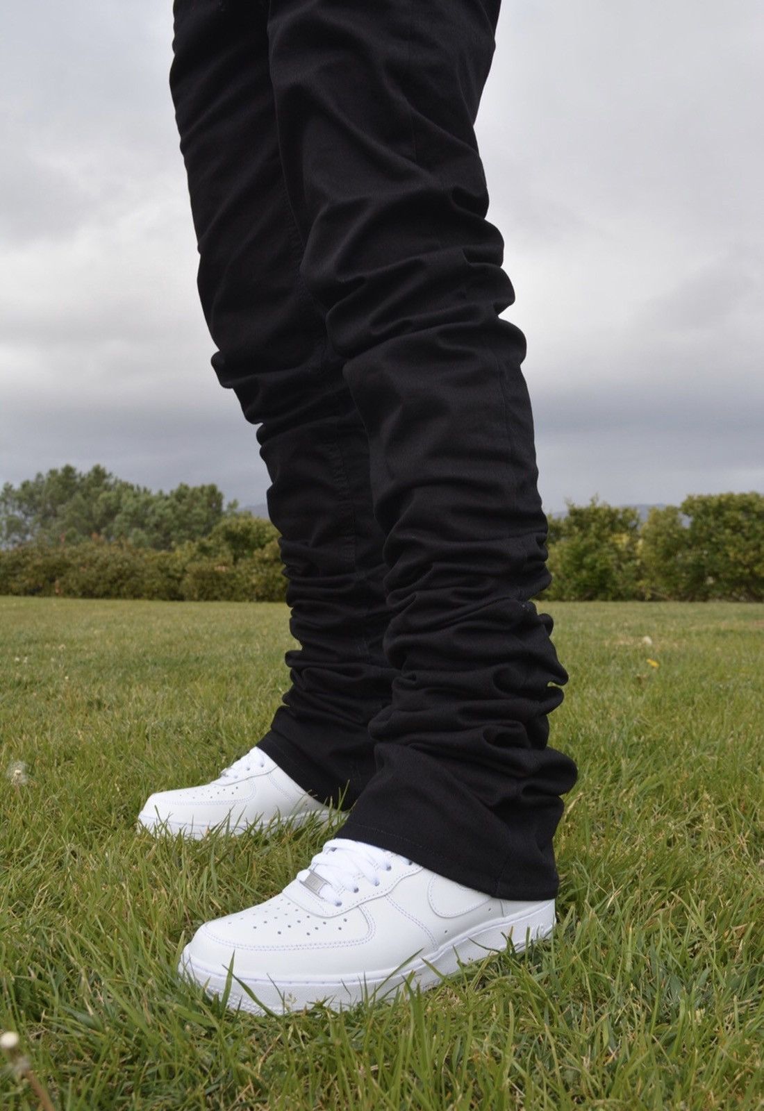 Japanese Brand Black Stack Denim Size US 38 / EU 54 - 1 Thumbnail