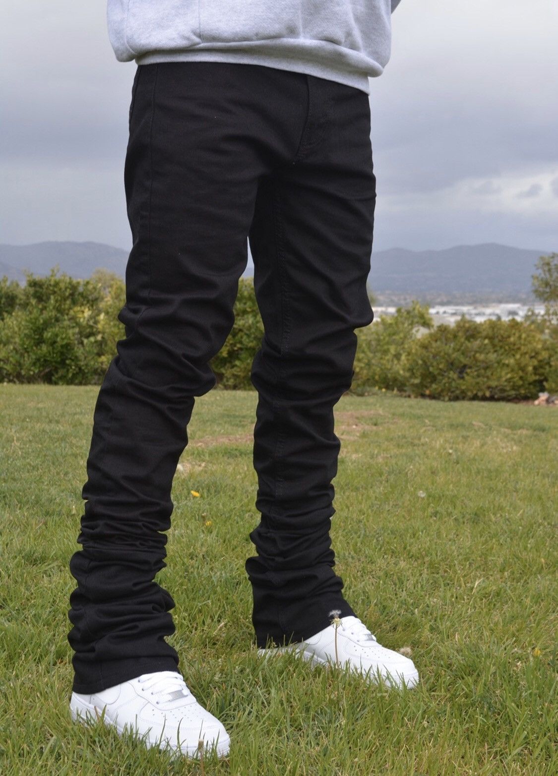 Japanese Brand Black Stack Denim Size US 38 / EU 54 - 2 Thumbnail