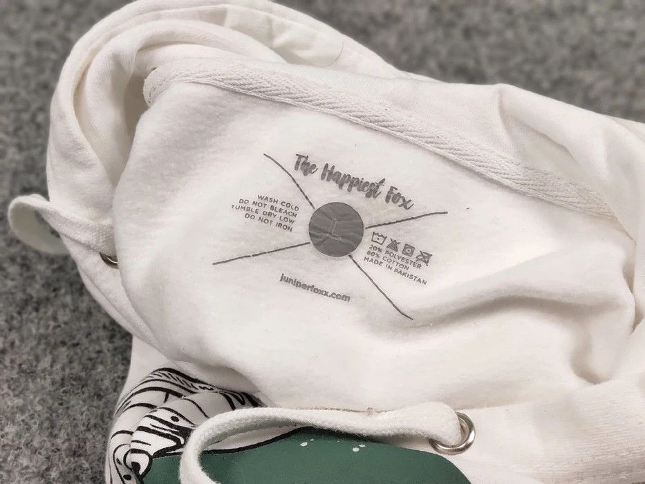 Independent Truck Co. Vintage Happiest Fox Juniperfoxx Independent White Hoodie Size US L / EU 52-54 / 3 - 8 Thumbnail