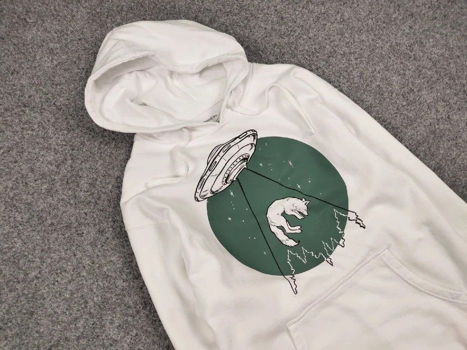 Independent Truck Co. Vintage Happiest Fox Juniperfoxx Independent White Hoodie Size US L / EU 52-54 / 3 - 4 Thumbnail
