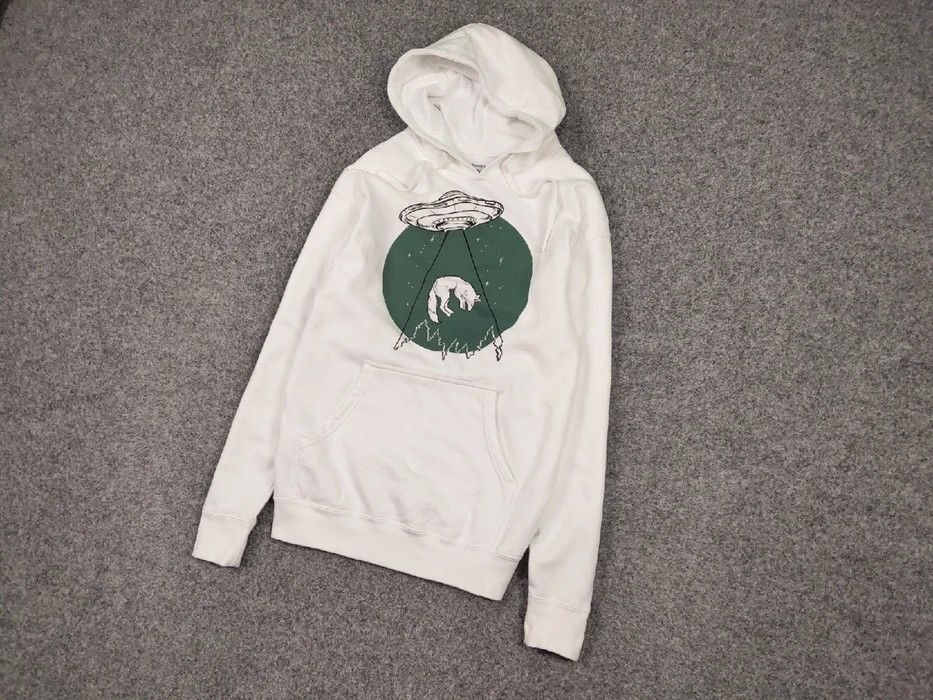 Independent Truck Co. Vintage Happiest Fox Juniperfoxx Independent White Hoodie Size US L / EU 52-54 / 3 - 2 Thumbnail