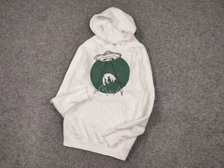 Independent Truck Co. Vintage Happiest Fox Juniperfoxx Independent White Hoodie Size US L / EU 52-54 / 3 - 3 Thumbnail