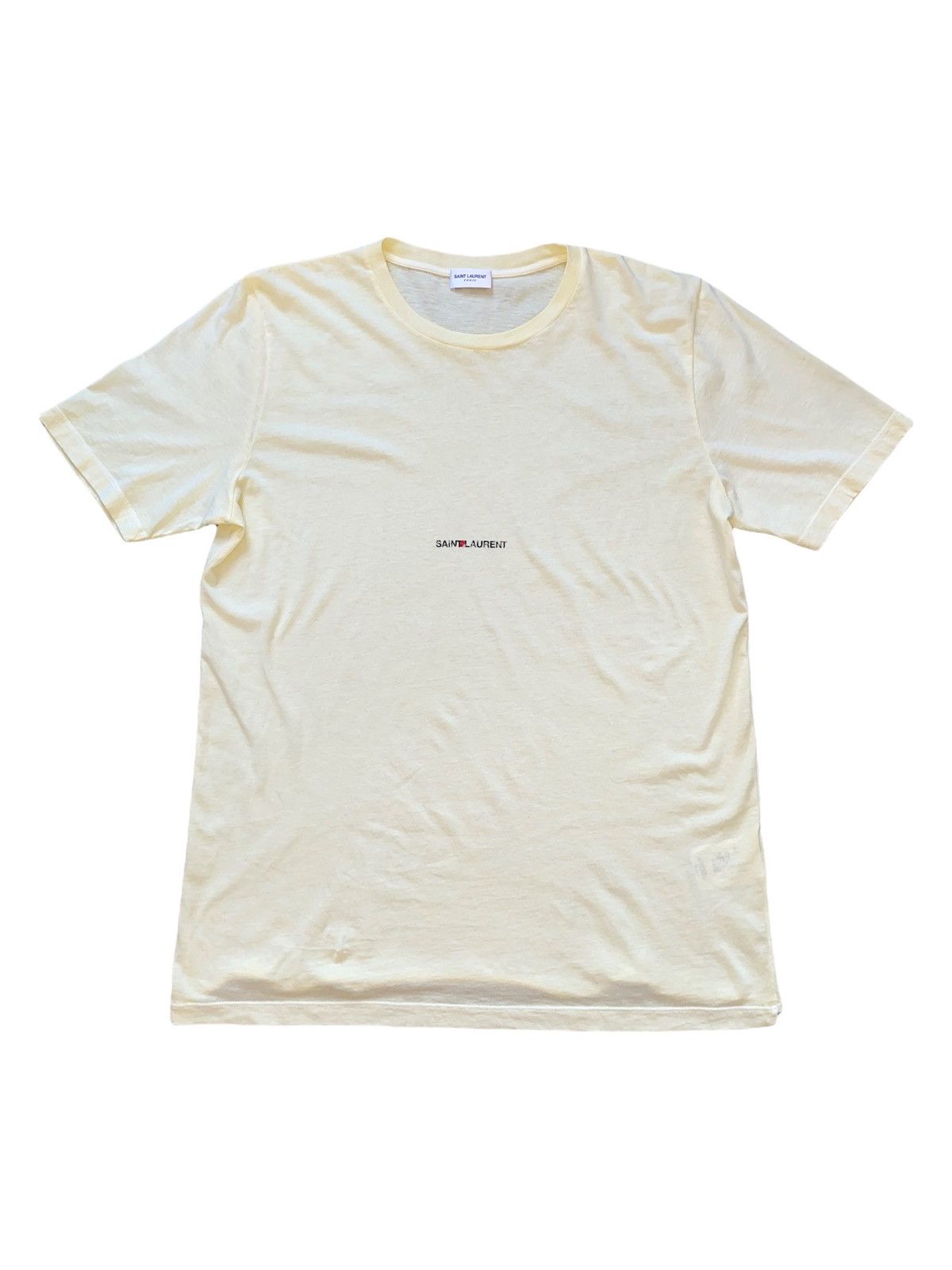 Saint Laurent Paris Saint Laurent Paris Rive Gauche Tee Size US M / EU 48-50 / 2 - 1 Thumbnail