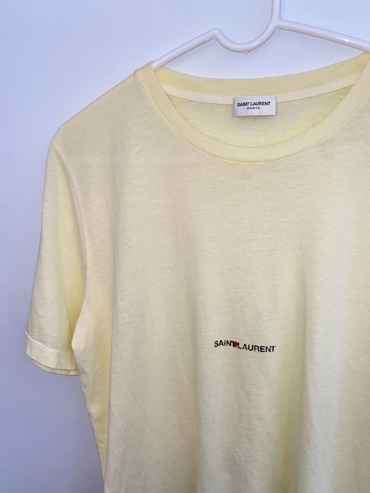 Saint Laurent Paris Saint Laurent Paris Rive Gauche Tee Size US M / EU 48-50 / 2 - 4 Thumbnail