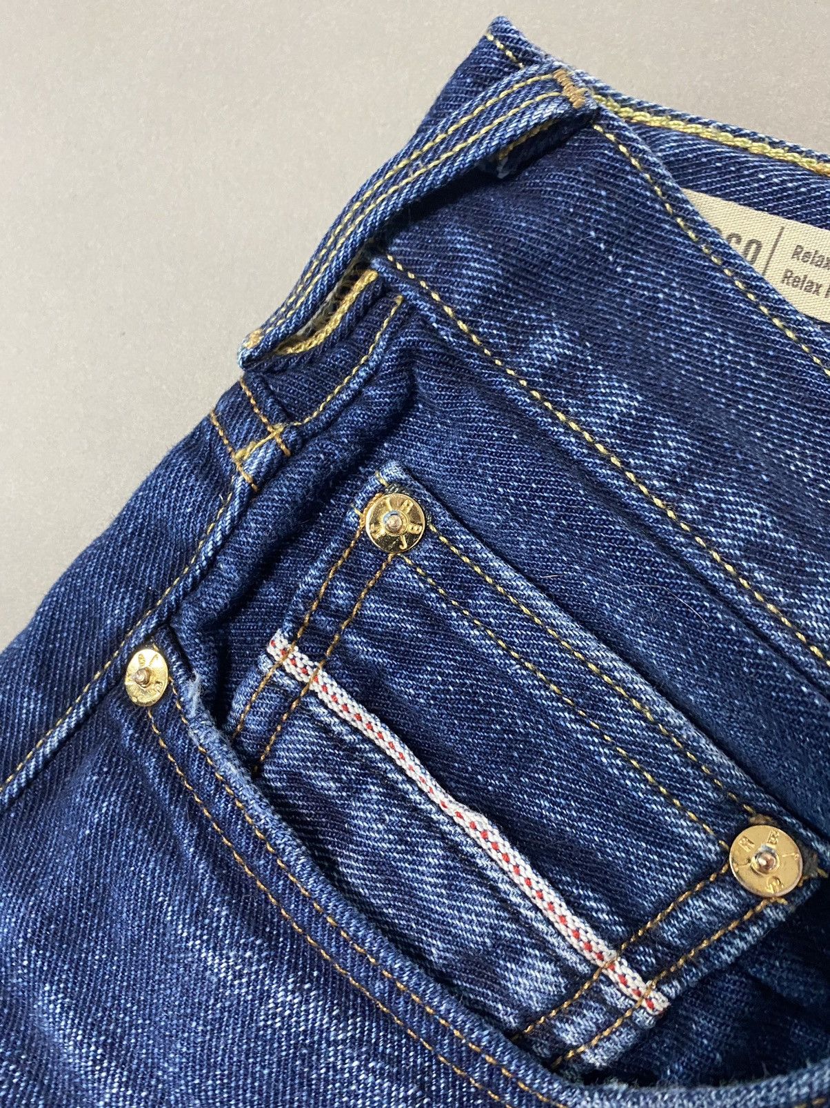 True Religion × Vintage True Religion vintage selvedge jeans navy denim pants Size US 30 / EU 46 - 11 Thumbnail