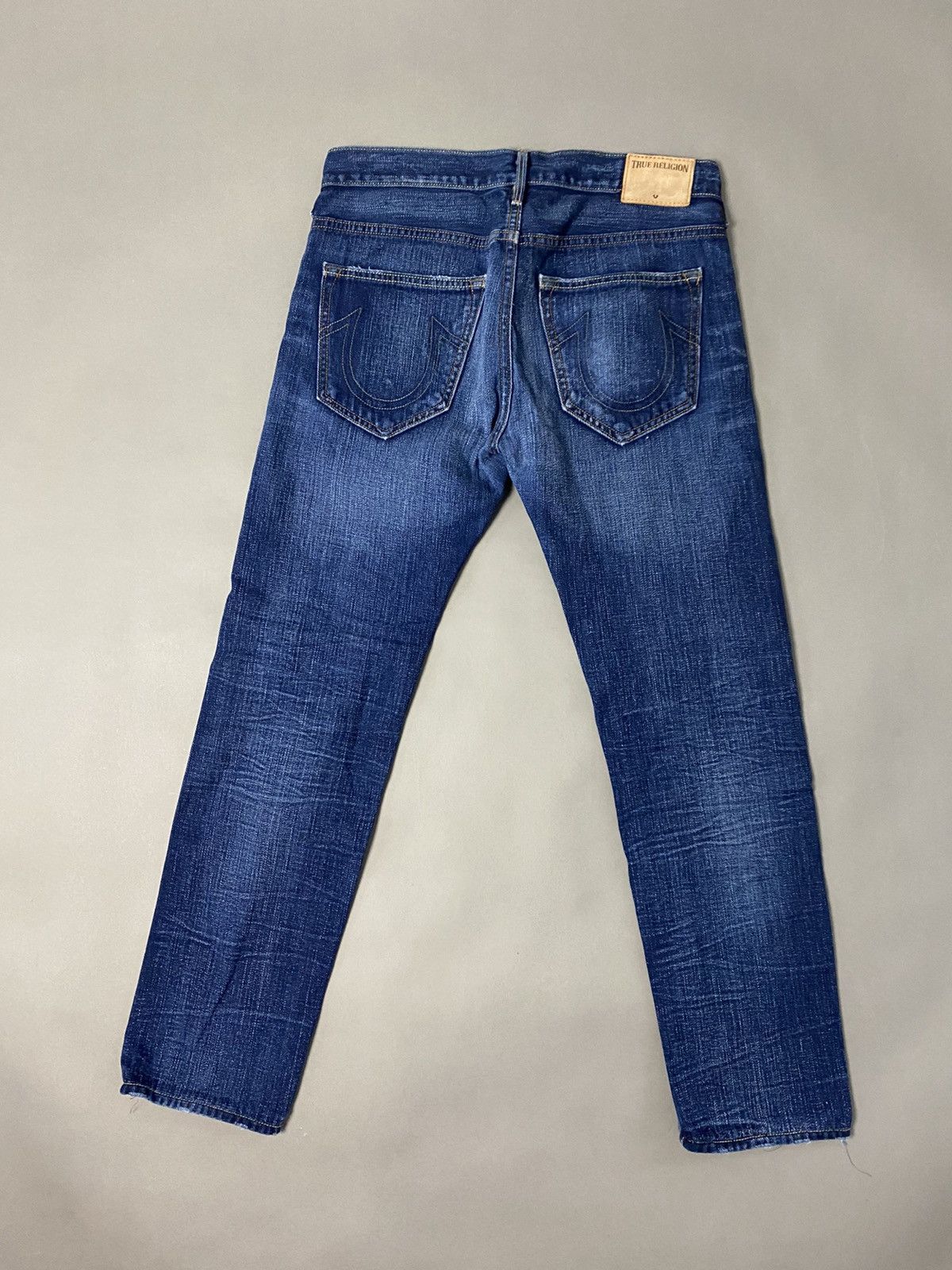True Religion × Vintage True Religion vintage selvedge jeans navy denim pants Size US 30 / EU 46 - 2 Thumbnail