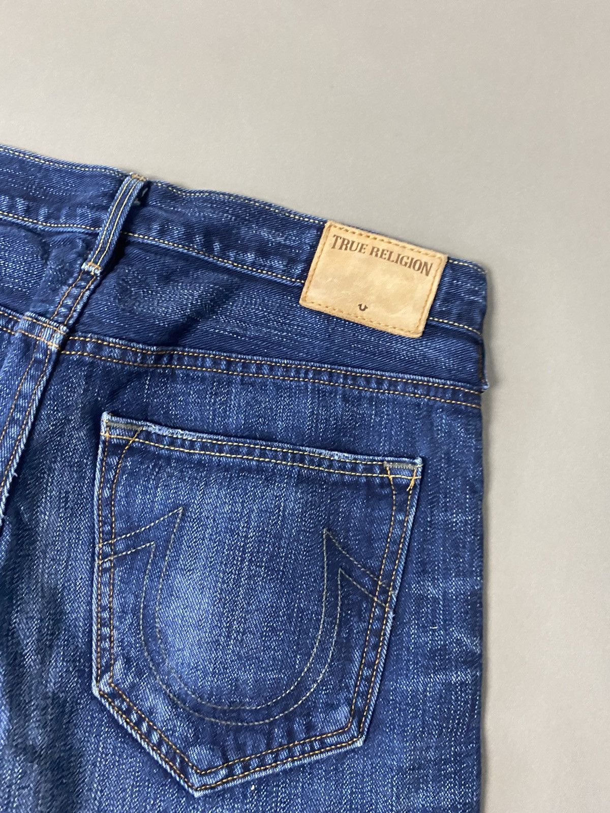 True Religion × Vintage True Religion vintage selvedge jeans navy denim pants Size US 30 / EU 46 - 5 Thumbnail