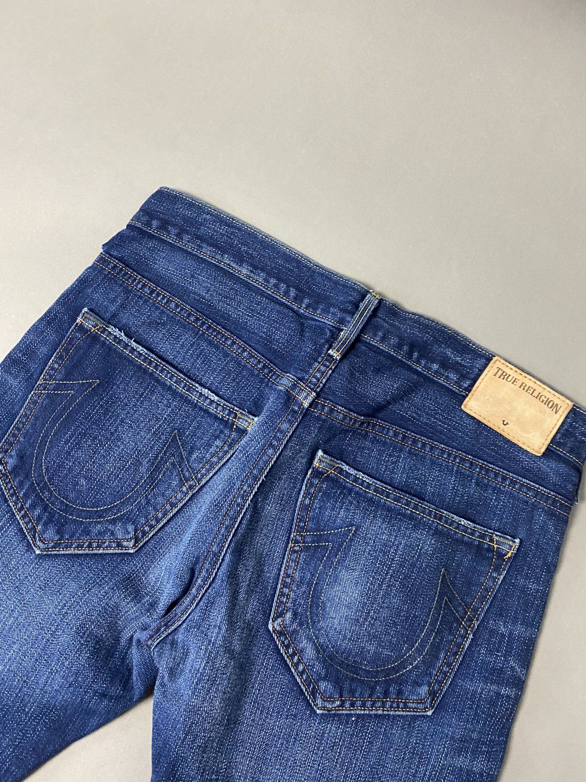 True Religion × Vintage True Religion vintage selvedge jeans navy denim pants Size US 30 / EU 46 - 1 Thumbnail