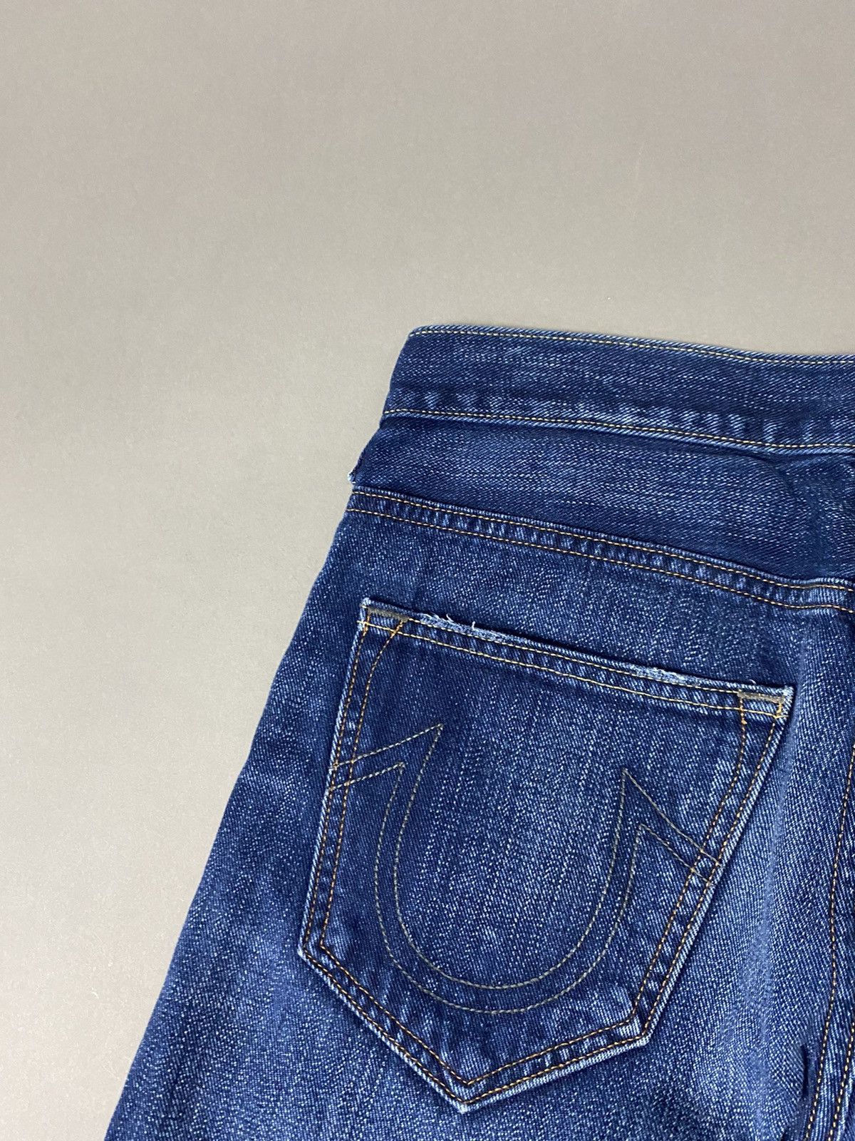 True Religion × Vintage True Religion vintage selvedge jeans navy denim pants Size US 30 / EU 46 - 6 Thumbnail