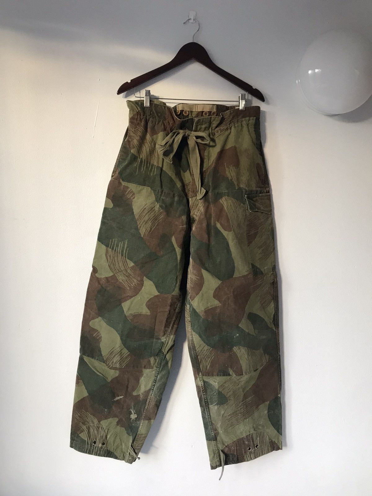 Vintage 50's Belgian Paratrooper Trousers | Grailed