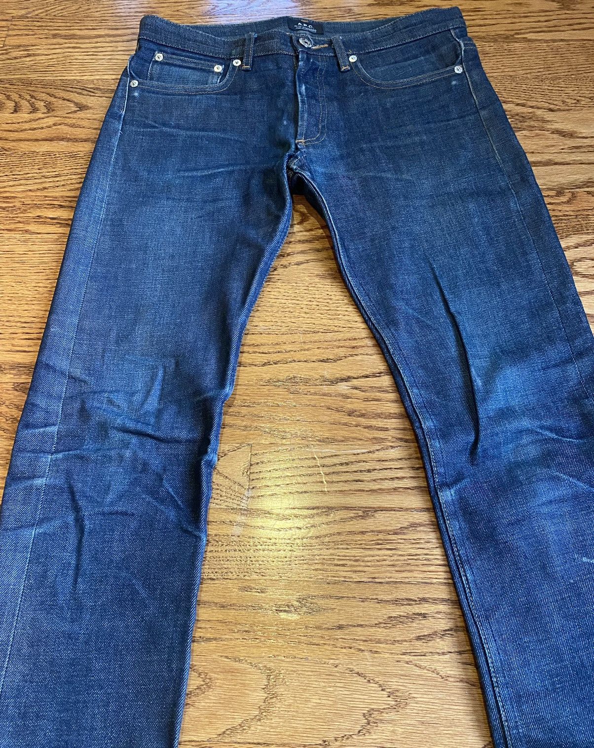 A.P.C. A.p.c Petit Standard Jean Droit Etroit Size US 28 / EU 44 - 2 Thumbnail