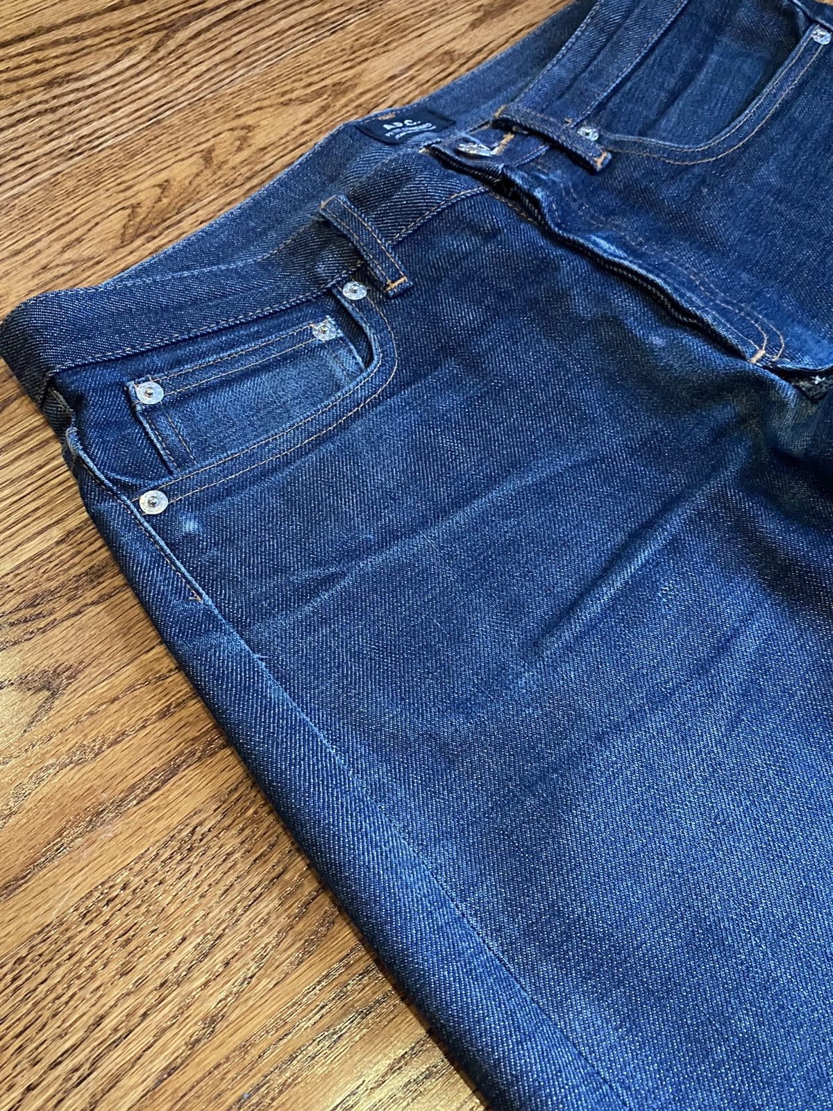 A.P.C. A.p.c Petit Standard Jean Droit Etroit Size US 28 / EU 44 - 8 Thumbnail