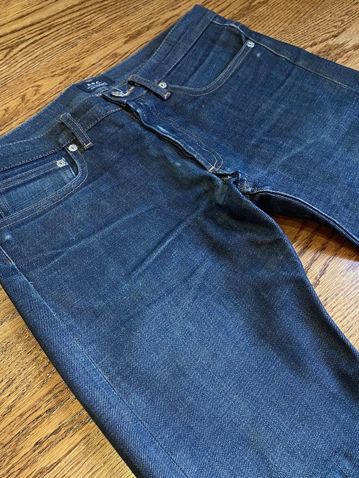 A.P.C. A.p.c Petit Standard Jean Droit Etroit Size US 28 / EU 44 - 7 Thumbnail