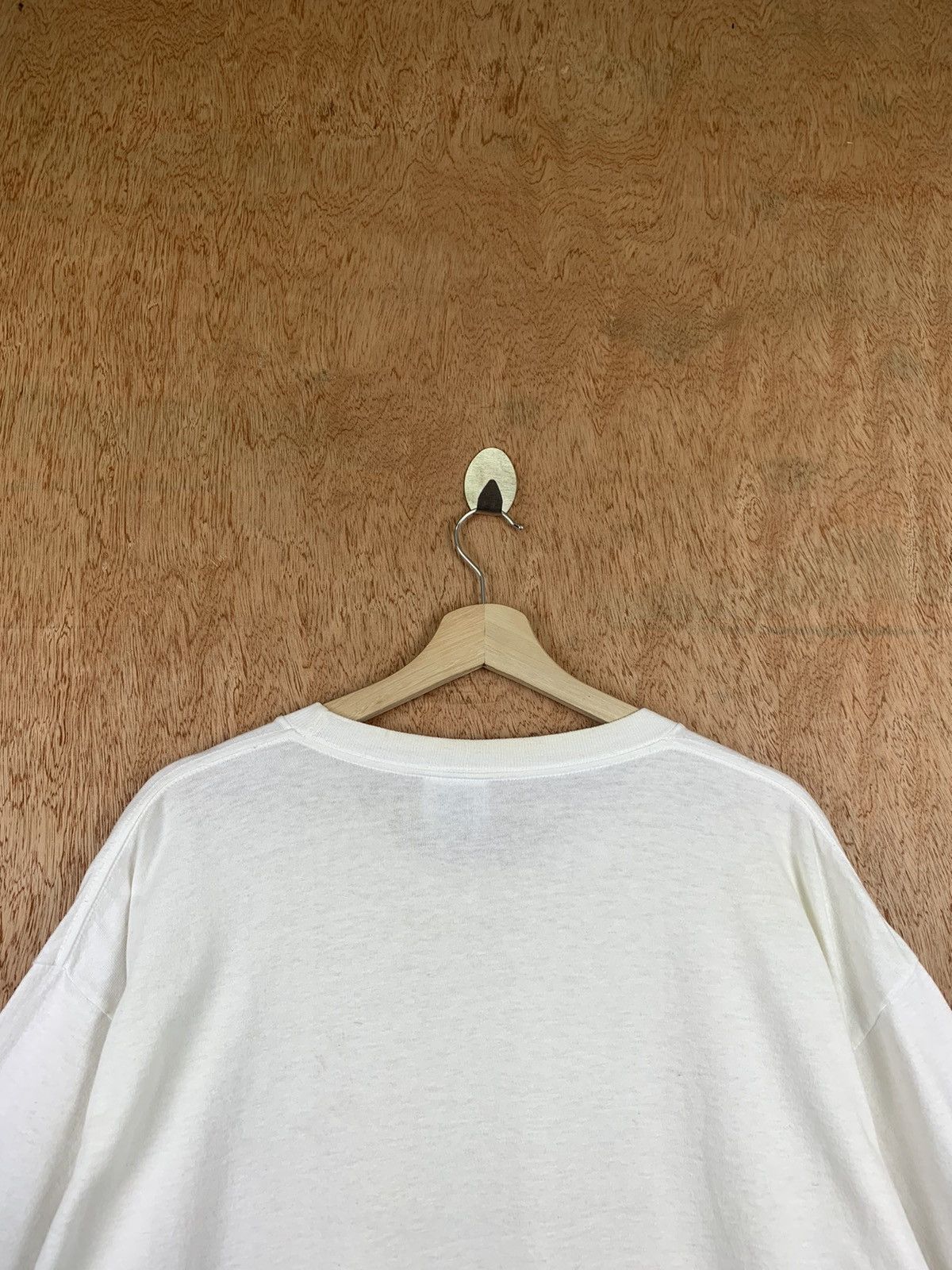 Nike 🔥VINTAGE 90’s NIKE ATHLETIC WHITE T-SHIRT Size US L / EU 52-54 / 3 - 7 Thumbnail