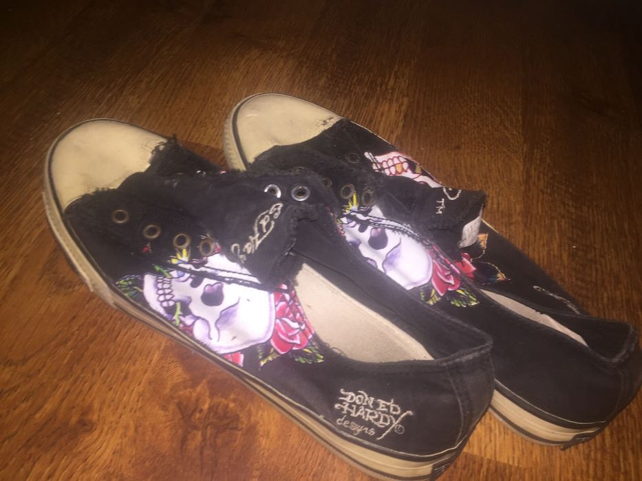 converse ed hardy
