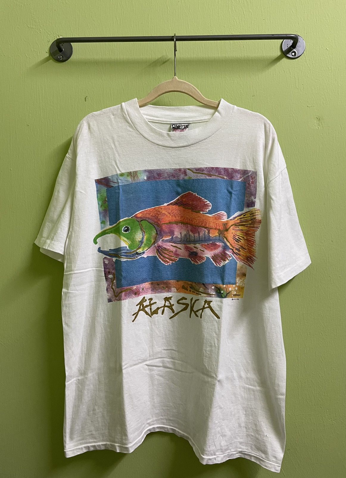 Vintage Vintage Alaska Fish 1995 Ace Size US L / EU 52-54 / 3 - 1 Thumbnail