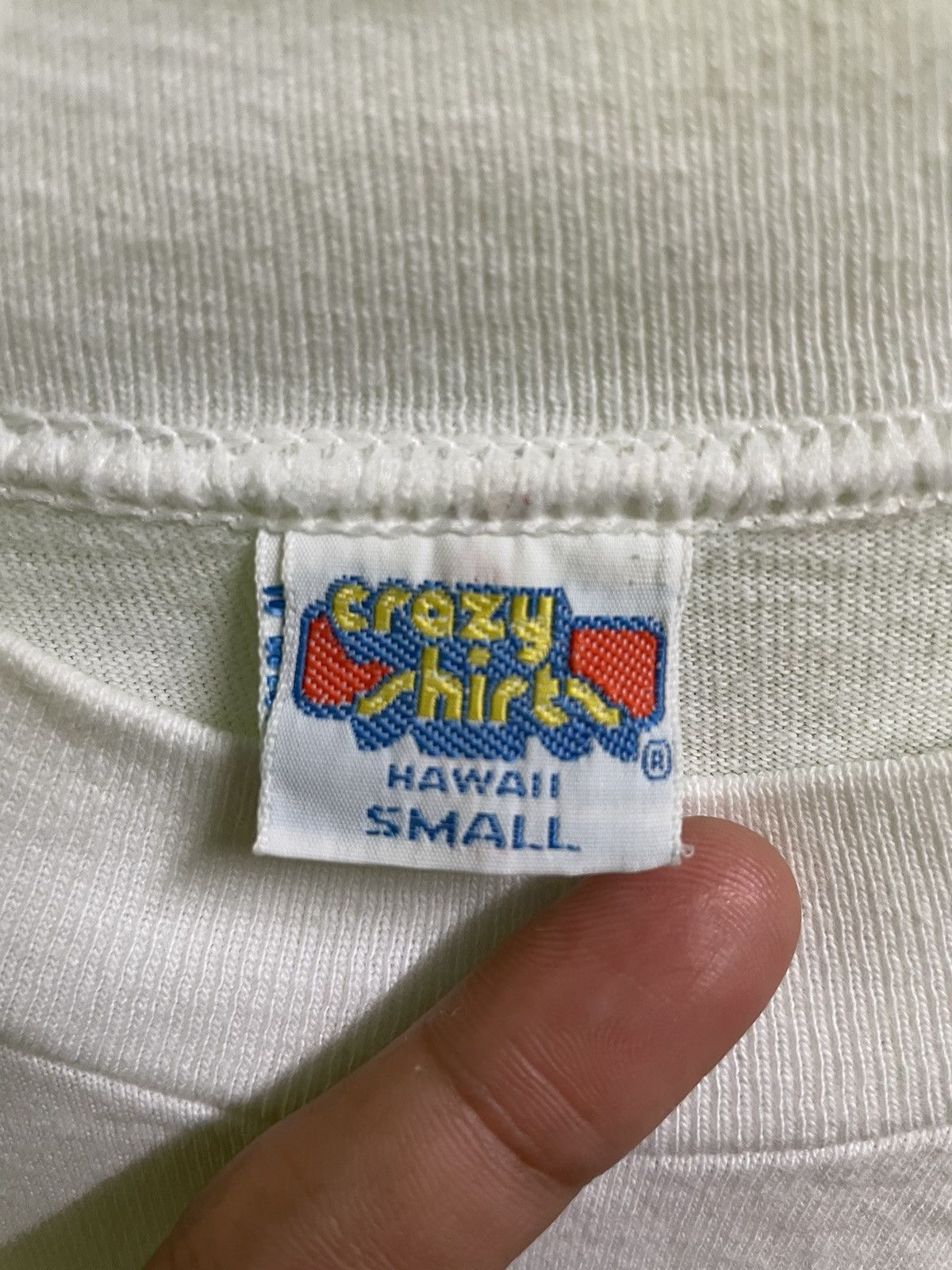 Vintage Hawaii Crazy Shirt Bkliban 1980s Size US S / EU 44-46 / 1 - 4 Thumbnail