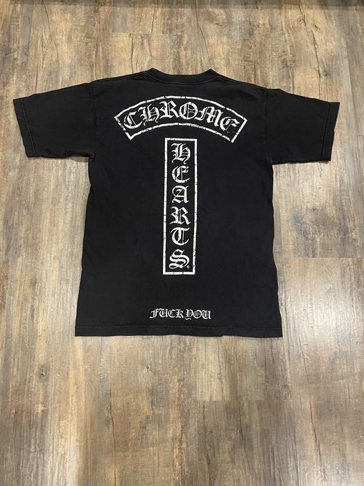 Chrome Hearts RARE Chrome Hearts FUCK YOU T Bar Star Logo Black Pocket ...