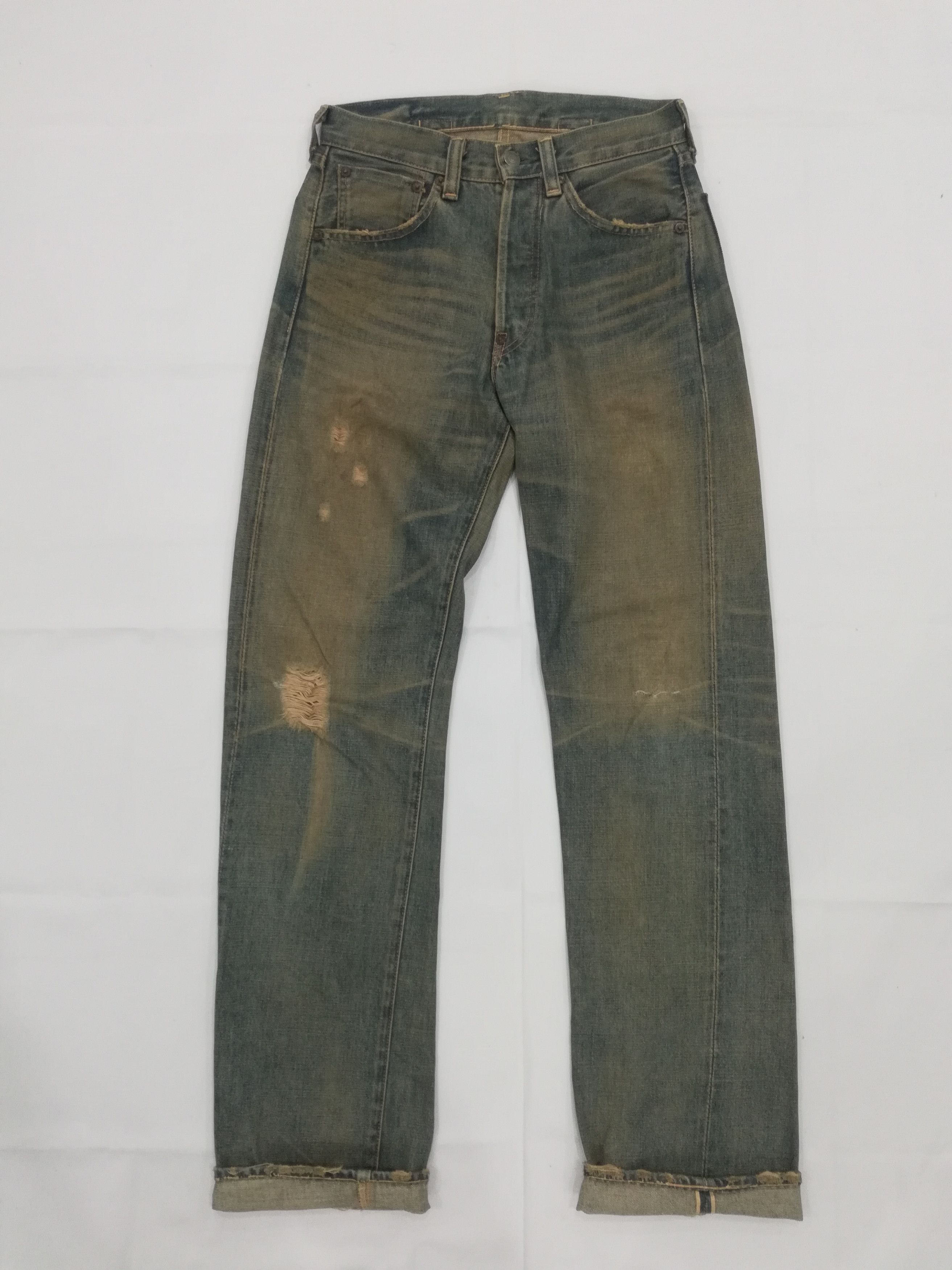 Levis LVC 501XX 1937 Vintage Wash Selvedge Denim
