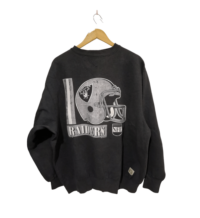 Vintage Vintage Raiders 1990 Big Logo Sweatshirt | Grailed