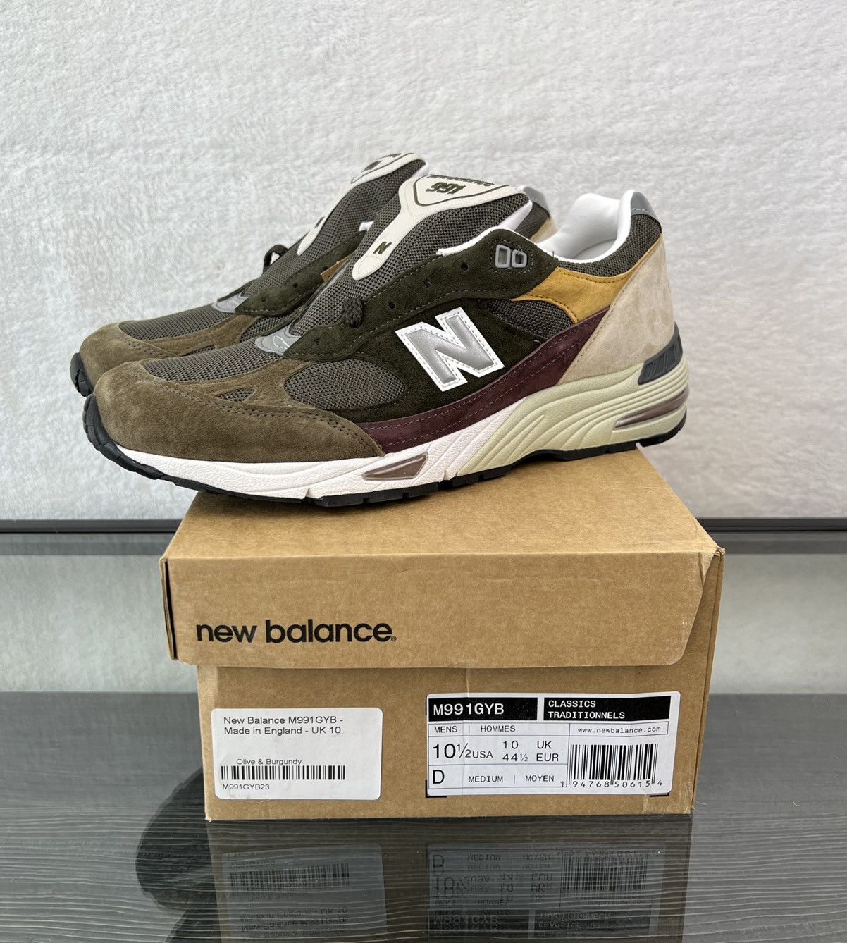 New Balance New Balance 991 Made In UK Men display picture 3