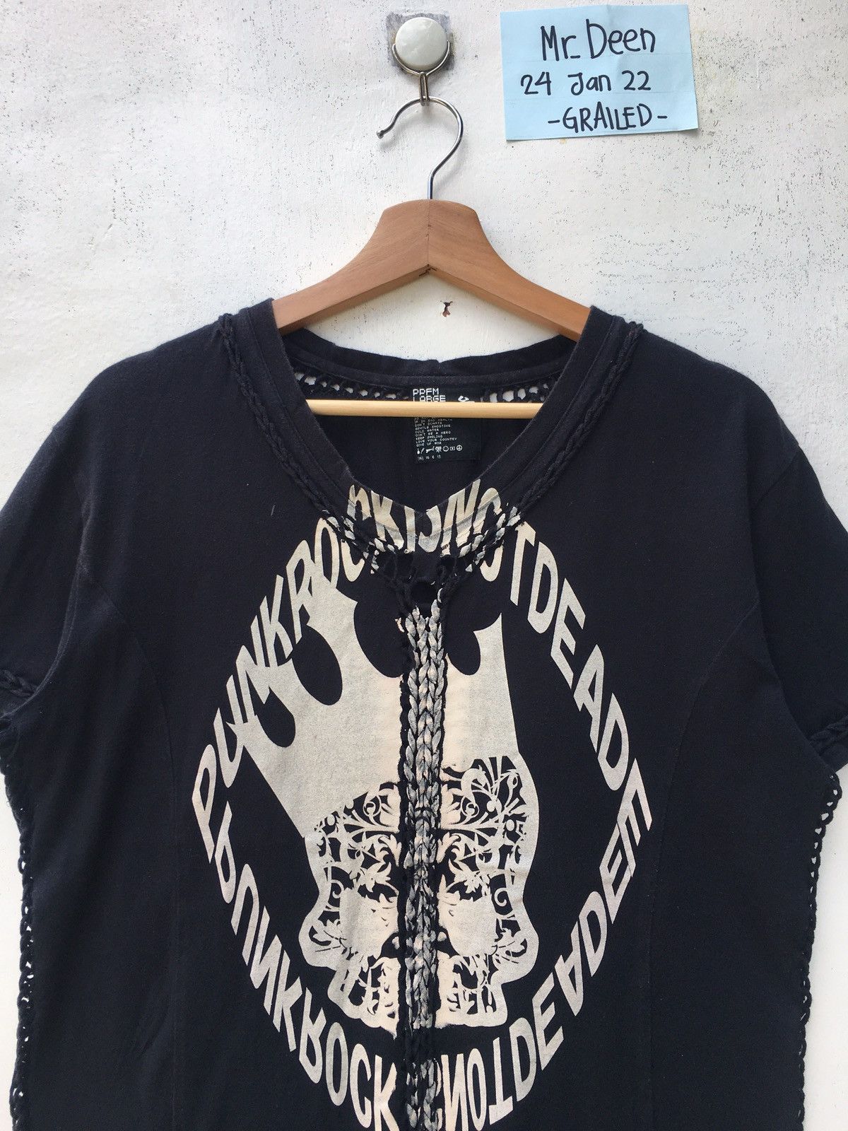 PPFM Vintage Rare PPFM “Punk Rock is not dead” Tshirt Size US M / EU 48-50 / 2 - 4 Thumbnail
