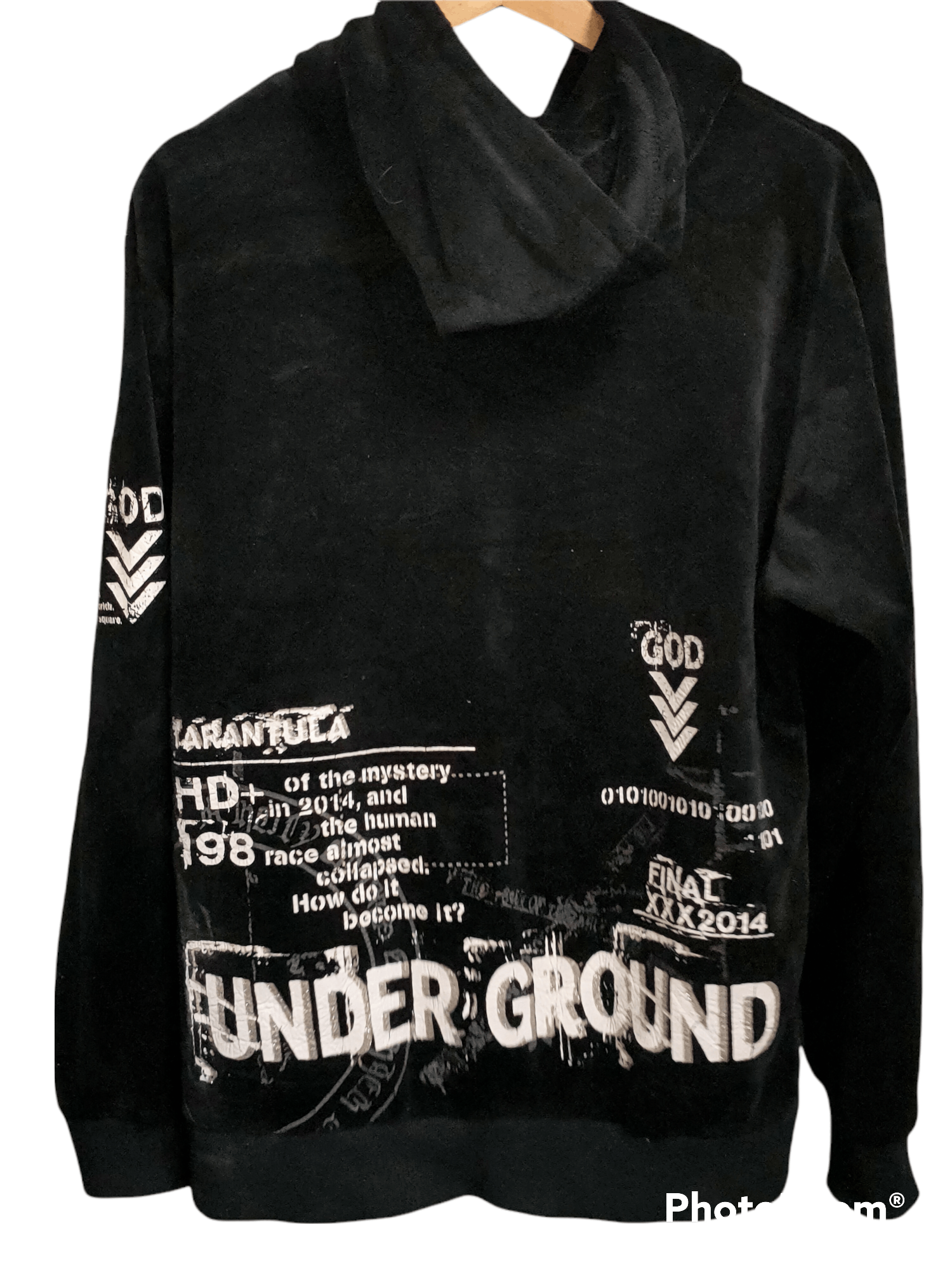 Punk and Yo Beaumere aristocratic Zip jacket embroidery logo velvet Size US M / EU 48-50 / 2 - 7 Thumbnail