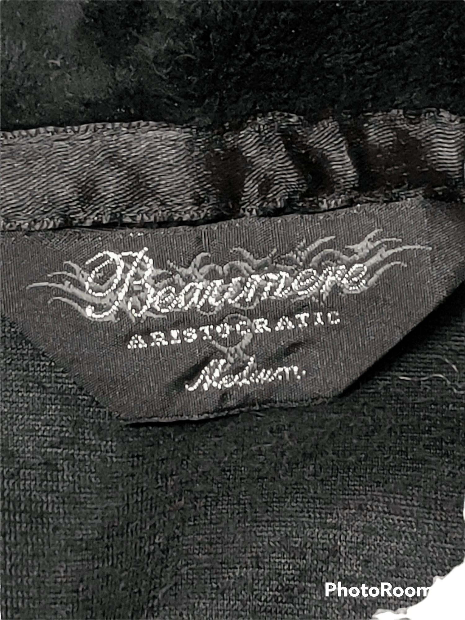 Punk and Yo Beaumere aristocratic Zip jacket embroidery logo velvet Size US M / EU 48-50 / 2 - 6 Thumbnail