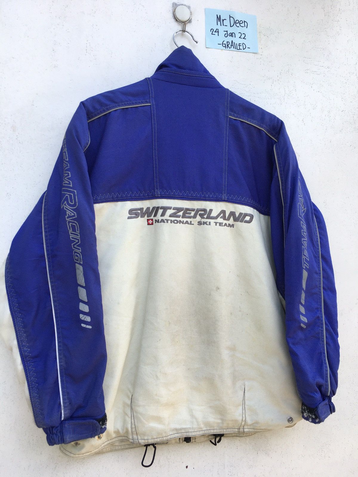 Descente Vintage Switzerland National Team DESCENTE Ski Jacket Size US L / EU 52-54 / 3 - 18 Thumbnail